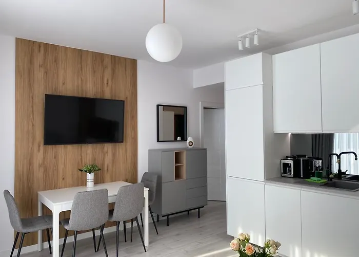 Apartment 365pam - Modern 64 Z Widokiem Na Morze - Parking W Cenie Ustronie Morskie